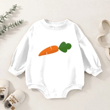 Discover carrot Baby Romper Sweatshirts