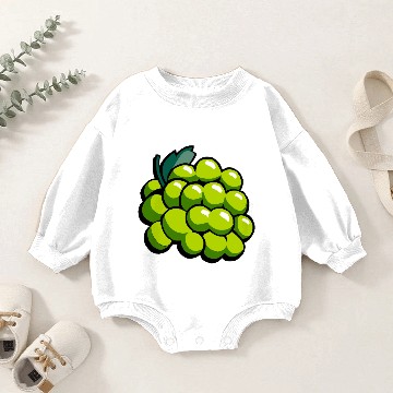 Discover grape Baby Romper Sweatshirts