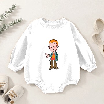 Discover Funny boy Baby Romper Sweatshirts