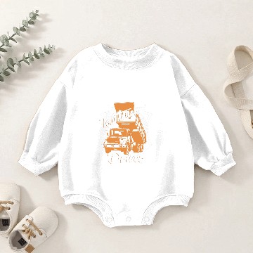 Discover Tow Truck Driver Baby Romper Sweatshirts