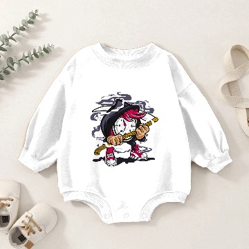 Discover Comic funny Your Time Will Come grim reaper Baby Romper Sweatshirts