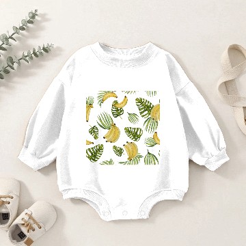 Discover Banana Baby Romper Sweatshirts