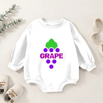 Discover Grape Pride Baby Romper Sweatshirts