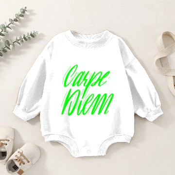 Discover Carpe Diem - Seize the Day Baby Romper Sweatshirts