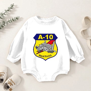 Discover A-10 Warthog Baby Romper Sweatshirts