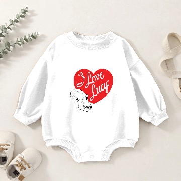 Discover I Love "Lucy" Baby Romper Sweatshirts