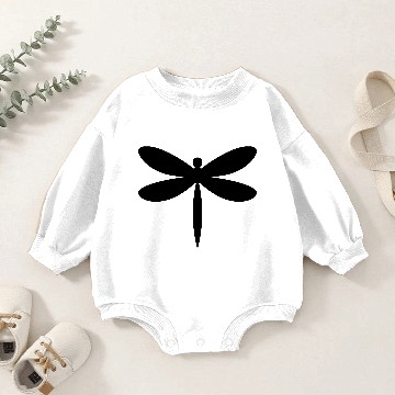 Discover Dragonfly insect gift idea Baby Romper Sweatshirts