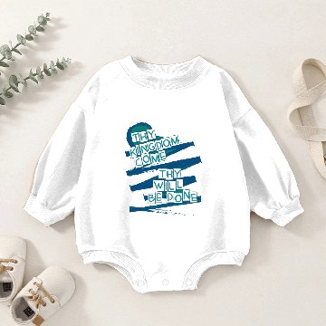 Discover Thy Kingdom Come Baby Romper Sweatshirts