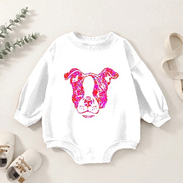 Discover artTS boston terrier pinkz Baby Romper Sweatshirts
