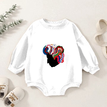 Discover Bob Dylan Rainbow Baby Romper Sweatshirts