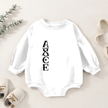 Discover Ace name logo Baby Romper Sweatshirts