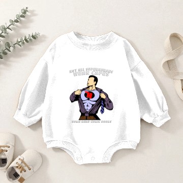Discover Superheroes - Comics - Total Basics Baby Romper Sweatshirts