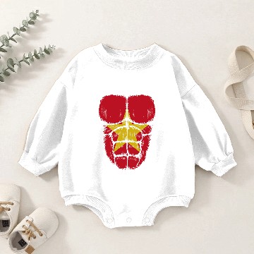 Discover Vietnam flag hulk muscles Baby Romper Sweatshirts
