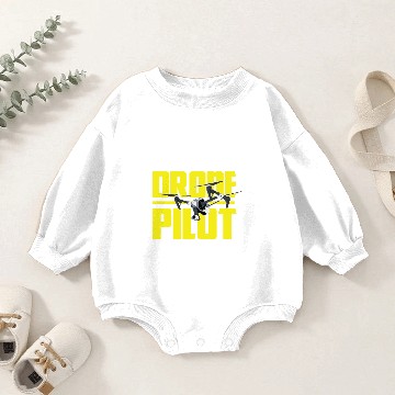 Discover DRONE - Pilot Baby Romper Sweatshirts
