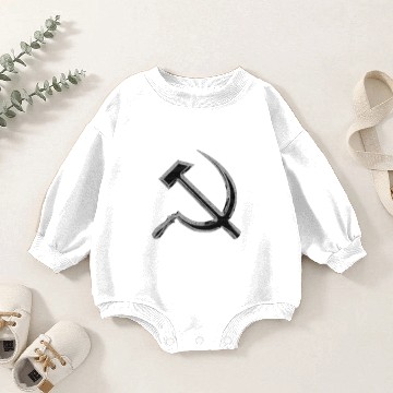 Discover Hammer and sickle Baby Romper Sweatshirts