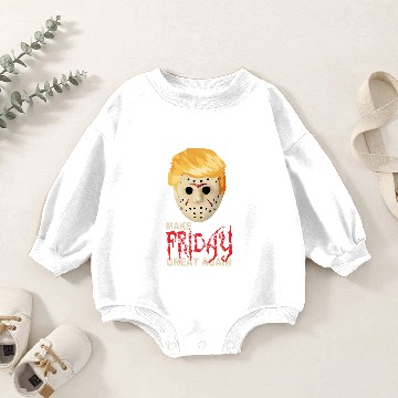 Discover Make Friday 13th Great Again Baby Romper Sweatshirts