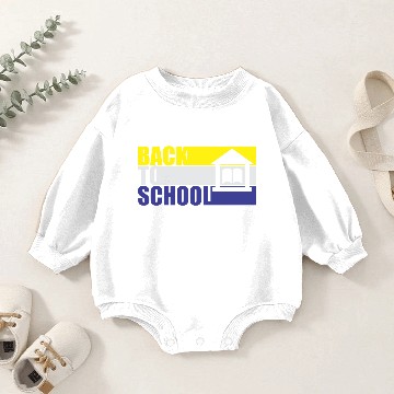 Discover Back To School Baby Romper Sweatshirts