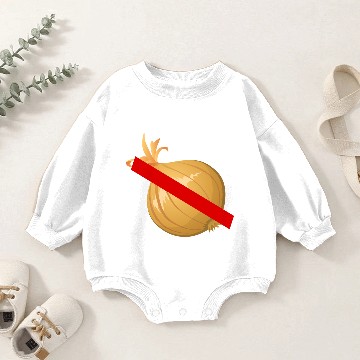 Discover crossed onion Baby Romper Sweatshirts