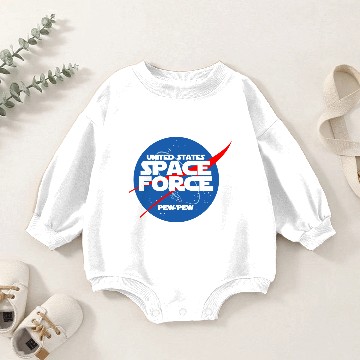 Discover Space Force Baby Romper Sweatshirts
