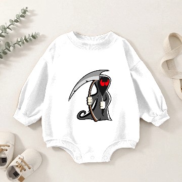 Discover Grim Reaper Baby Romper Sweatshirts
