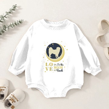 Discover Tibetan Mastiff Baby Romper Sweatshirts