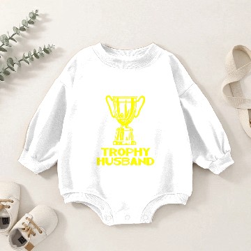 Discover Trophy Husband Baby Romper Sweatshirts