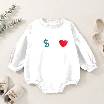Discover Money - money spread love t Baby Romper Sweatshirts