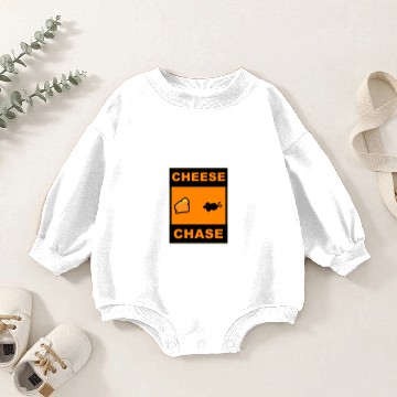 Discover Cheese Baby Romper Sweatshirts