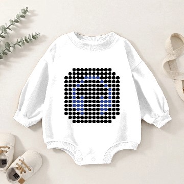 Discover DOTTED HEADPHONES (v) Baby Romper Sweatshirts