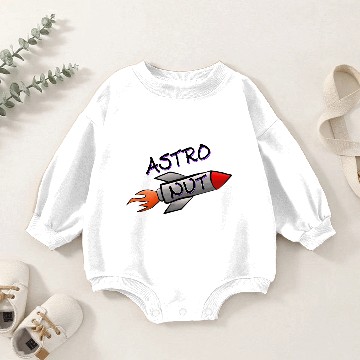 Discover Astro Ship Baby Romper Sweatshirts