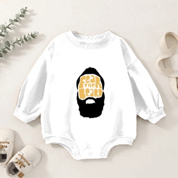 Discover FEAR THE BEARD Baby Romper Sweatshirts