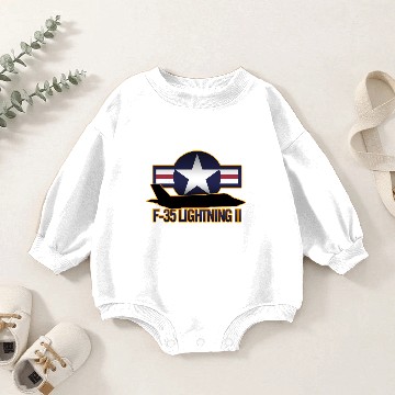 Discover F-35 Lightning II Baby Romper Sweatshirts