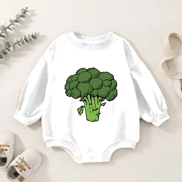 Discover Broccoli / Vegetable Baby Romper Sweatshirts