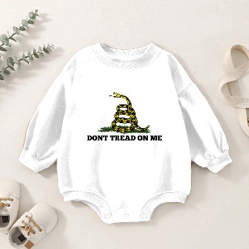 Discover GADSDEN DONT TREAD ON ME Baby Romper Sweatshirts