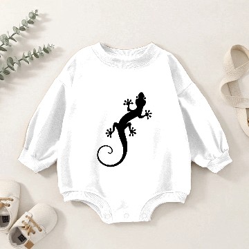 Discover Gecko Reptile Baby Romper Sweatshirts
