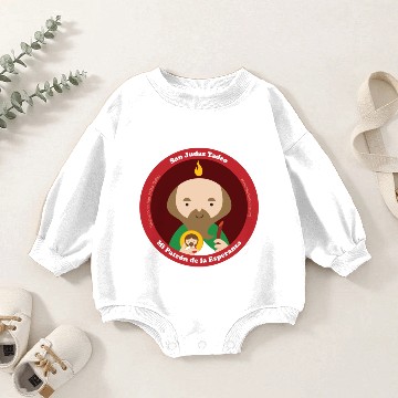 Discover Santuario de San Judas Tadeo Baby Romper Sweatshirts