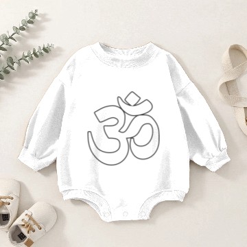 Discover Om Hindu Symbol Baby Romper Sweatshirts