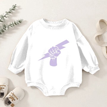 Discover Zeus Hand Baby Romper Sweatshirts