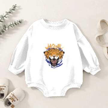 Discover Big Cats - Jaguar Baby Romper Sweatshirts