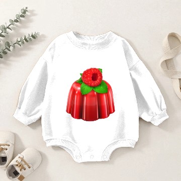 Discover jelly with raspberry Baby Romper Sweatshirts