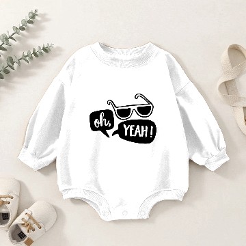 Discover oh, yeah! Baby Romper Sweatshirts