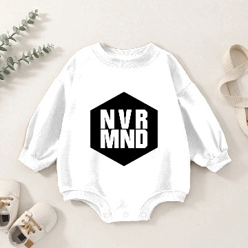 Discover NEVERMIND NVRMND (b) Baby Romper Sweatshirts