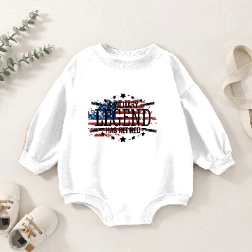 Discover Military Legend Baby Romper Sweatshirts