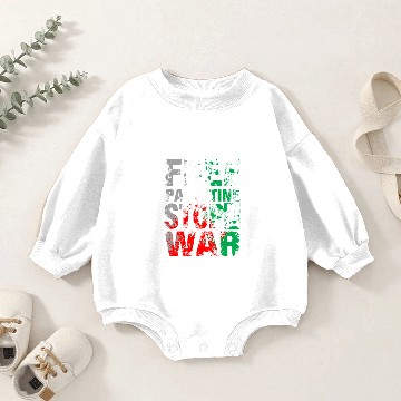 Discover Free Palestine Stop the war Baby Romper Sweatshirts
