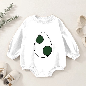 Discover Yoshi Egg Baby Romper Sweatshirts