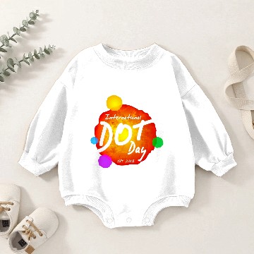 Discover INTERNATIONAL DOT DAY | SEPT. 2018 Baby Romper Sweatshirts
