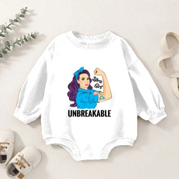 Discover Zodiac Libra Girl Unbreakable Baby Romper Sweatshirts