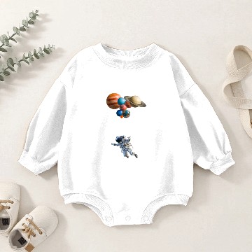 Discover Space Balloons | Space Force Baby Romper Sweatshirts