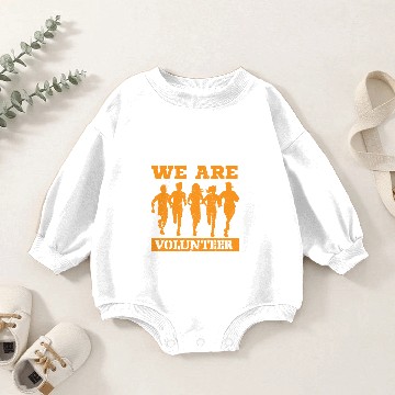 Discover Volunteer Rustic Baby Romper Sweatshirts
