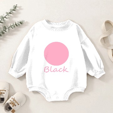 Discover Wrong Black Pink Baby Romper Sweatshirts